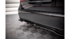 Splitter Mercedes-Benz B W246 Facelift Rear Central with Diffuser Gloss Black