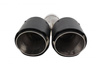 Exhaust Tip 101mmx2 enter 76mm Carbon Matte