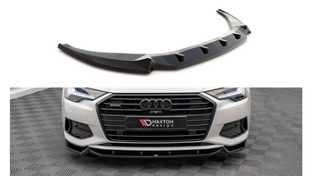 Splitter Audi A6 C8 przód v.2 Gloss Black