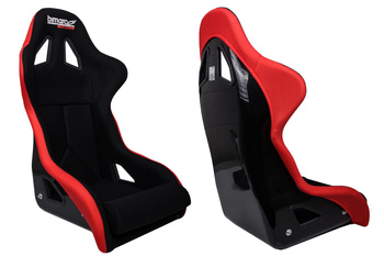 Racing Seat Bimarco Cobra III Velvet Black Red