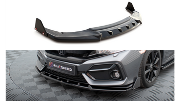 Splitter Honda Civic X Sport przód + Flaps