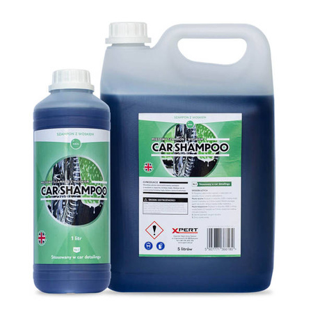 Xpert Car Shampoo z Woskiem 1L (Szampon z woskiem)