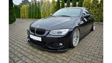 Splitter BMW 3 E92 Facelift M-Pack przód v.2 Gloss Black