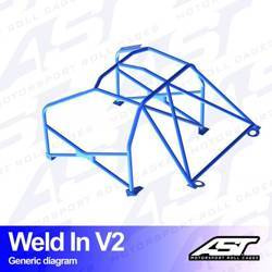 Roll Cage TOYOTA MR-2 (W30) 2-doors Roadster WELD IN V2
