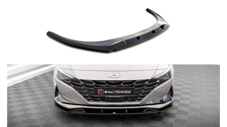 Splitter Hyundai Elantra VII Front Gloss Black