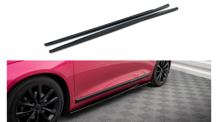 Diffuser Volkswagen Scirocco III Side Skirts Gloss Black