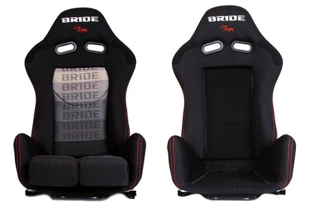 Racing seat LOW MAX K608 Bride Velvet Black Grey