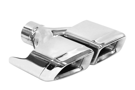 Exhaust Tip 250x90mm enter 67mm Mercedes E63 W212 Polished Set