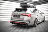 Dokładka Skoda Octavia IV RS Zderzak Tył Gloss Black