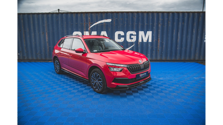 Splitter Skoda Kamiq przód v.1 Gloss Black