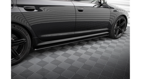 Dokładka Audi RS6 C6 Progi Street Pro Black