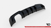 Diffuser Audi A3 8V Facelift S-Line Rear Valance Exhaust on both sides version