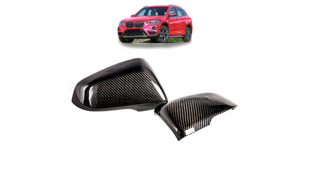 Nakładki lusterek BMW X1 F48 Carbon