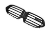 Grill BMW X6 G06 pojedyncze żeberka Gloss Black