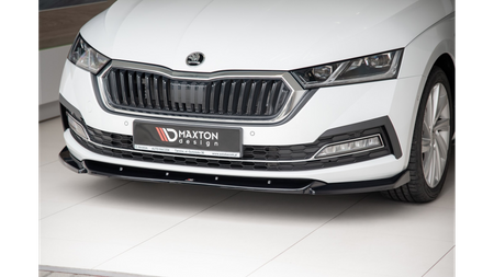 Splitter Skoda Octavia IV Front v.1 Gloss Black