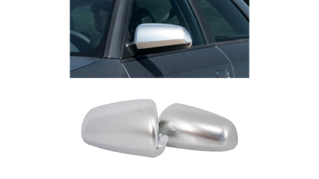 Mirror Cover Set Audi A3 A4 A4 A6 Matt Silver