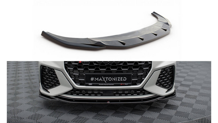 Splitter Audi RSQ3 F3 przód v.2 Gloss Black