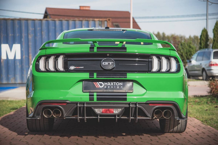 Diffuser Ford Mustang VI GT Facelift Rear Street Pro Black