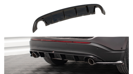 Diffuser Ford Edge II Rear Valance Gloss Black