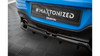 Splitter Toyota GR86 Rear Central with Diffuser v.1 + Flaps 