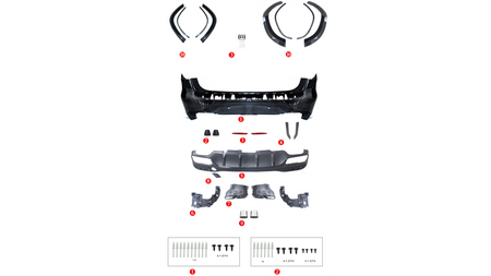 Bodykit Mercedes-Benz GLS X166 AMG 63S Style