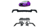 Diffuser BMW 3 G20 G21 Rear Gloss Black