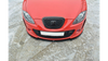 Splitter Seat Leon II MS Design przód Gloss Black