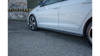 Diffuser Volkswagen Polo VI GTI Side Skirts Gloss Black