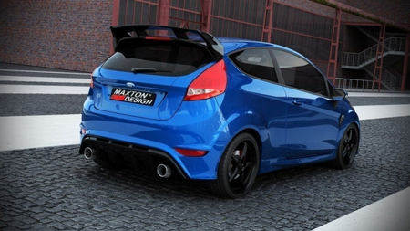 Spoiler Ford Fiesta VII Facelift Dachowy RS Look bez podkładu