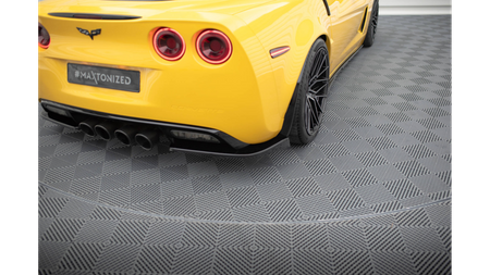 Splitter Chevrolet Corvette C6 Rear Side