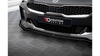 Splitter Kia Stinger I GT GT-Line Front Pro + flaps Black
