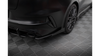 Splitter Kia ProCeed I GT Facelift Rear Side Street Pro Black-Red + Gloss Flaps