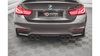 Splitter BMW 4 F82 M-Pack Tył Boczne v.3 Gloss Black