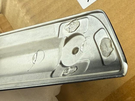 Spoiler Mercedes-Benz CLK C209 A209 Lip Gloss Black