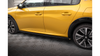 Diffuser Peugeot 208 GT II Side Skirts Gloss Black