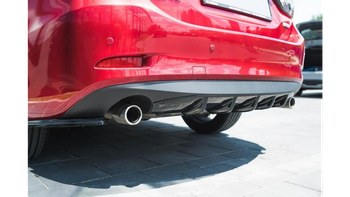 Diffuser Mazda 6 III Facelift Rear Gloss Black