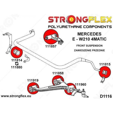 Front lower arm - front bush