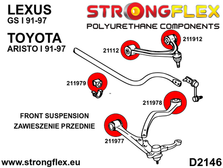 Full  Suspension bush kit SPORT