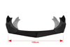 Universal front bumper splitter 3 pc. Carbon Look