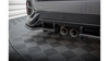 Splitter Honda Civic X Facelift Sport Rear Central with Diffuser + Flaps