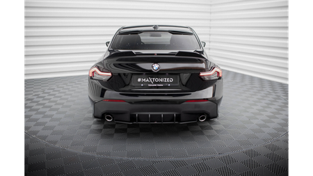 Diffuser BMW 2 G42 Rear Street Pro Black-Red