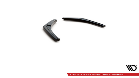 REAR SIDE SPLITTERS BMW 1 F20/F21 M-Power (FACELIFT) Gloss Black