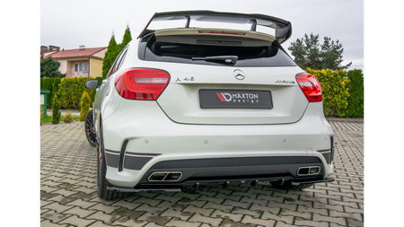 Dokładka Mercedes-Benz A45 AMG W176 Tył Gloss Black