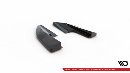 Splitter Audi e-Tron GT Rear Side v.2 Gloss Black