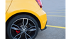 Splitter Audi S1 8X Tył Boczne Gloss Black