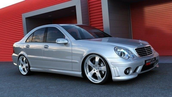 Diffuser Mercedes-Benz C W203 Side Skirts AMG 204 Look