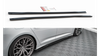 Dokładka Audi A6 C8 S-Line Progi Gloss Black