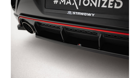 Splitter Hyundai Veloster N Mk2 Tył Środkowy