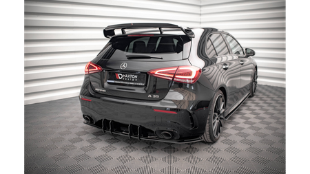 Diffuser Mercedes-Benz A35 AMG Aero Pack W177 Rear Street Pro Black