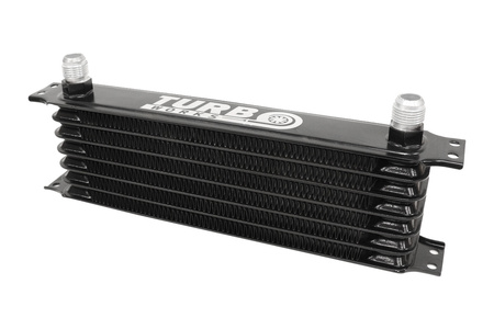 TurboWorks Oil Cooler Race Line 7-rows 300x90x50 AN10 Black